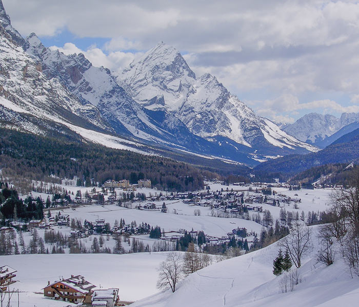 cortina luxo neve